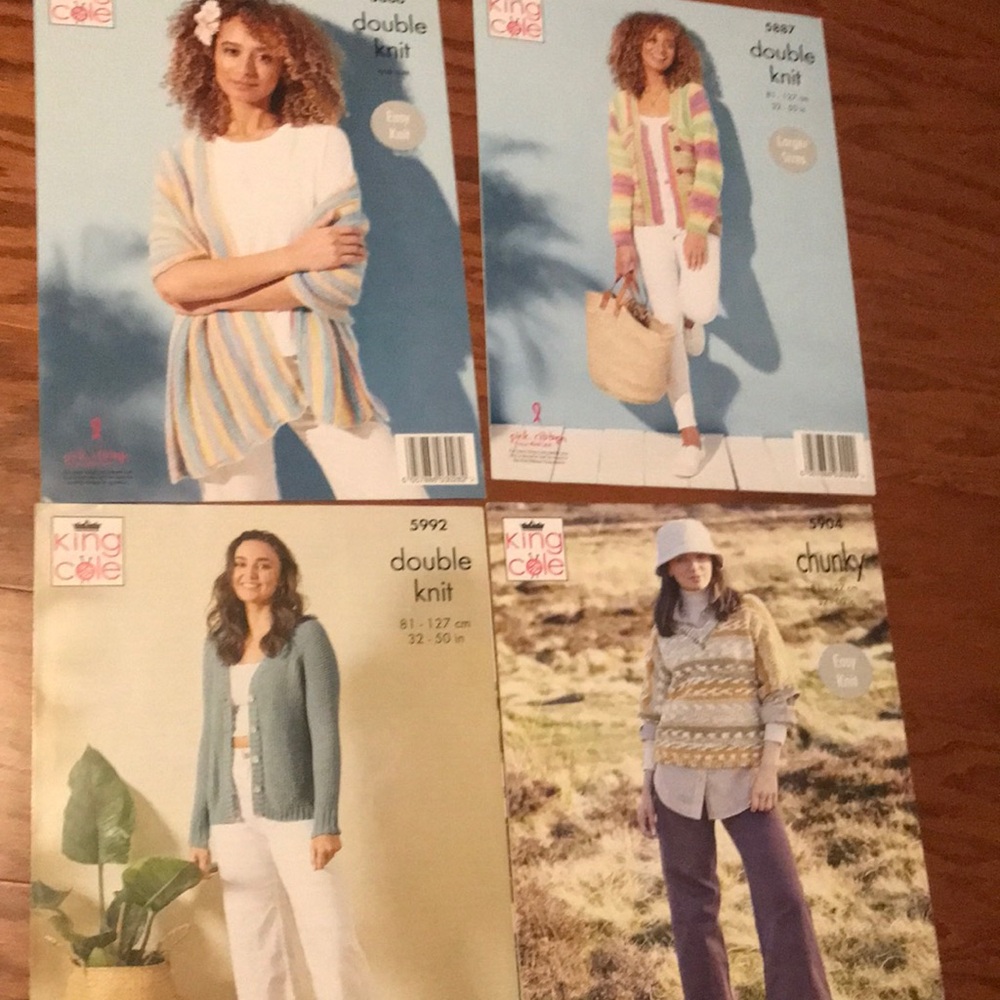 King Cole Knitting Pattern Collection - Picture 4 of 7
